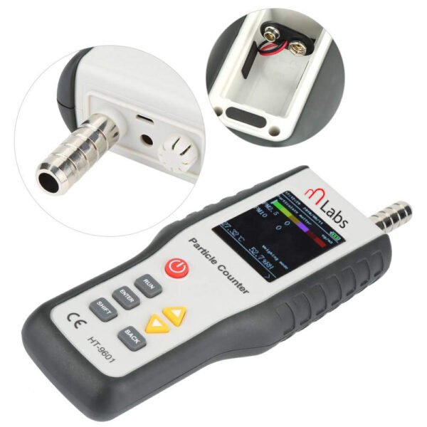 PM2.5 Detector Particle Monitor Dust Particle Counter Temperature and Humidity Measurement Air Analyzer